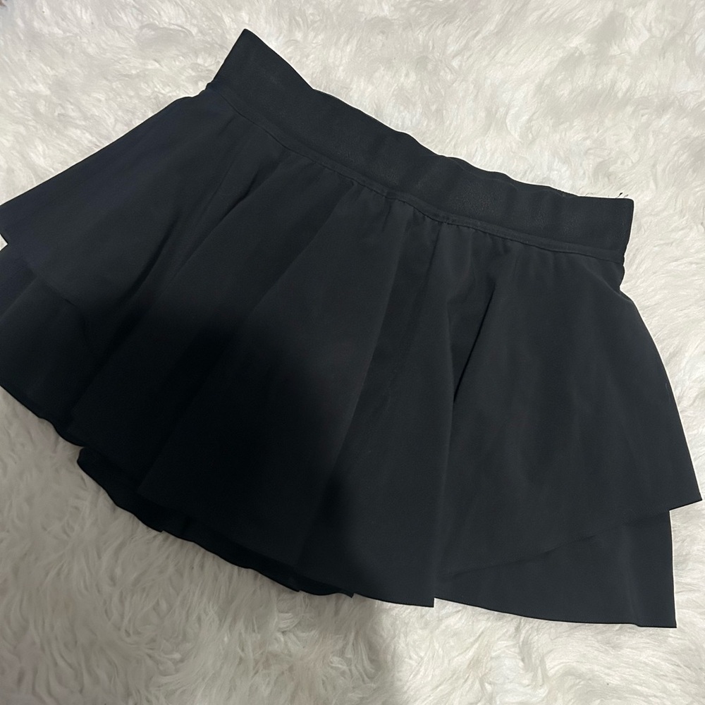 Black Lululemon Mini Skirt Skort